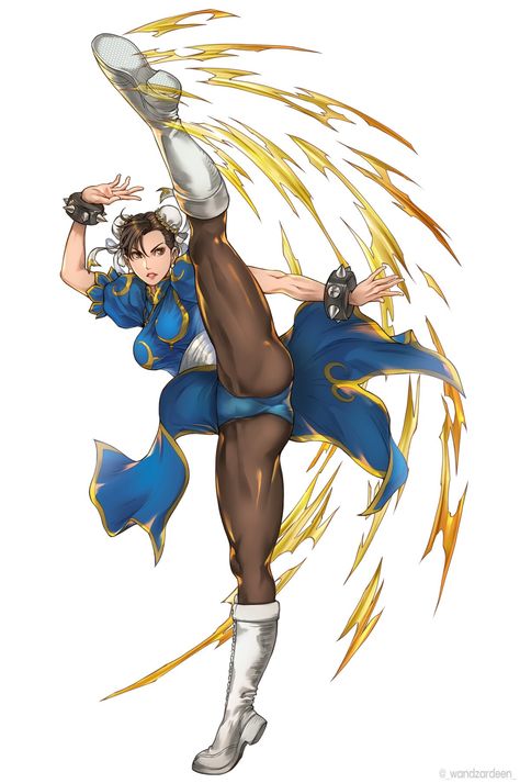 Street Fighter Wallpaper, Strongest Woman, Japanese Warriors, Street Fighter 4, Fighter Art, Xenoverse 2, Street Fighters, Chun Li Street Fighter, High Kick