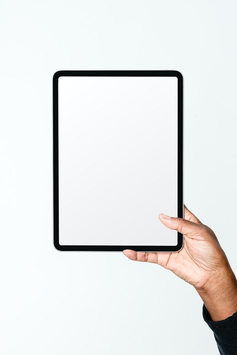 Blank White Screen, Tablet Tablet, Computer Mockup, Device Mockup, Technology Photos, White Screen, Tablet Screen, Hand Images, Phone Mockup