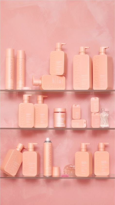 US Stockists - MONDAY Haircare - United States Monday Hair Products, Monday Shampoo And Conditioner Aesthetic, Monday Shampoo And Conditioner, Monday Shampoo And Conditioner Review, Pink Hair Care Aesthetic, Monday Shampoo, Day Spa Decor, Monday Haircare, Skin Care Business