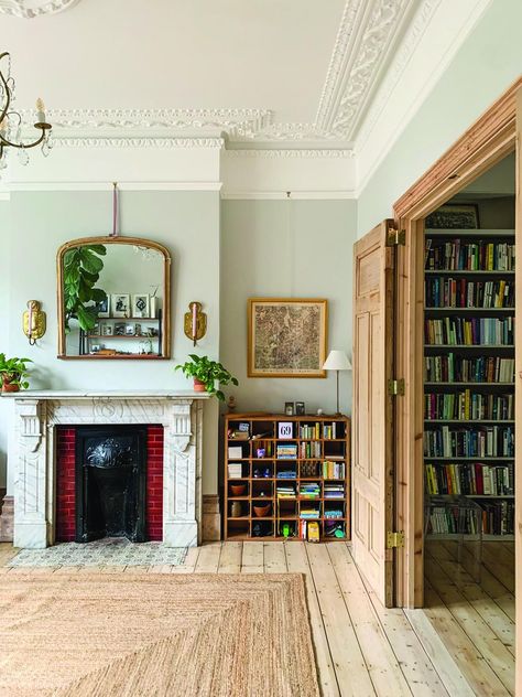 Victorian Skirting Board, Victorian Terrace Renovation, The Grit And Polish, Grit And Polish, Victorian Terraced House, Victorian Terrace House, Victorian Living Room, Victorian Home Interior, Victorian Townhouse