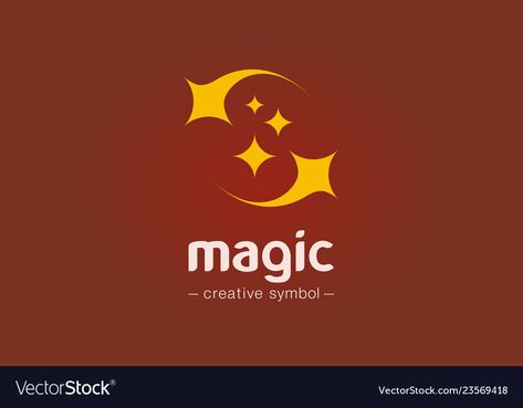 Magic Logo Design, Magical Logo, Symbol Magic, Creative Symbol, Wizard Tower, Magic Logo, Star Vector, Laser Logo, Star Logo Design