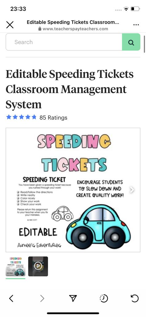 Speeding Ticket Classroom, Speeding Ticket, Teaching Organization, Speeding Tickets, Year 3, Quality Work, Student Encouragement, Classroom Management, Slow Down