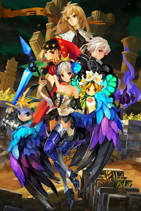 Odin Sphere Leifthrasir, Vanillaware Art, George Kamitani, Geeky Wallpaper, Odin Sphere, 7th Dragon, Angel Drawing, Character And Setting, Alien Concept