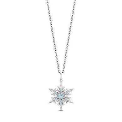 Christmas Jewelry 2022, Snowflake Gemstone Jewelry, Luxury Silver Snowflake Jewelry, Elsa Necklace, Frozen Necklace, Disney Necklace, Snowflake Jewelry, Enchanted Disney, Enchanted Disney Fine Jewelry