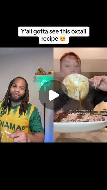 Kwame McKenzie on Instagram: "@cassyeungmoney got that touch 🔥🔥🔥 approved 🇯🇲 #oxtail #jamaicanfood #oxtailstew #wow" Oxtail Meal Ideas, Jamaican Oxtail Recipes, Southern Oxtails Soul Food, Oxtail Recipes Jamaican, Best Oxtail Recipe, Beef Shank Recipe, Jamaican Oxtail, Oxtail Stew, Beef Shank