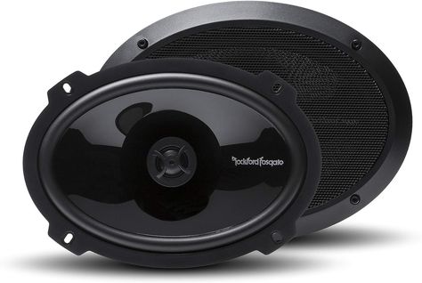 Rockford Fosgate P1692 Punch 6"x9" 2-Way Coaxial Full Range Speakers - Black (Pair) Car Stereo Systems, Car Audio Amplifier, Surround Speakers, Rockford Fosgate, Car Speakers, Basket Design, Tech Support, Audio Speakers, Injection Moulding