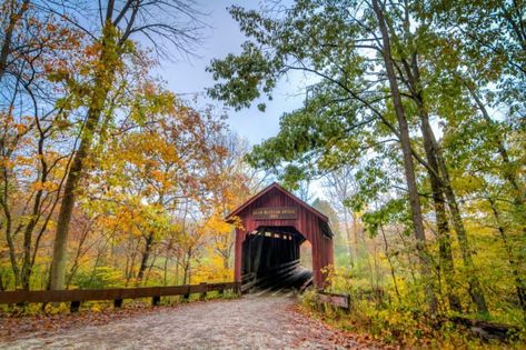 10 Best Labor Day Weekend Getaways in Indiana Best Bed And Breakfast, Indiana Travel, Country Musicians, Indiana Dunes, Fall Getaways, Small Places, Swimming Holes, Scenic Drive, Covered Bridges