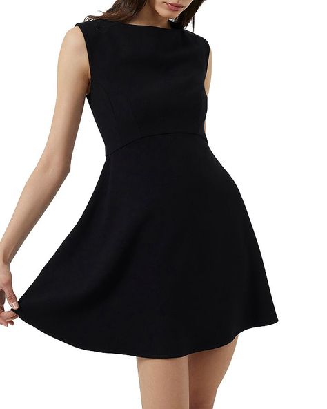 FRENCH CONNECTION Whisper Classic Mini Dress Women - Bloomingdale's French Connection Dress, Dreamy Dress, Mini Sweater Dress, Classic Mini, Classic Dress, French Connection, Cocktail Dress Party, Fit Flare Dress, Flare Skirt