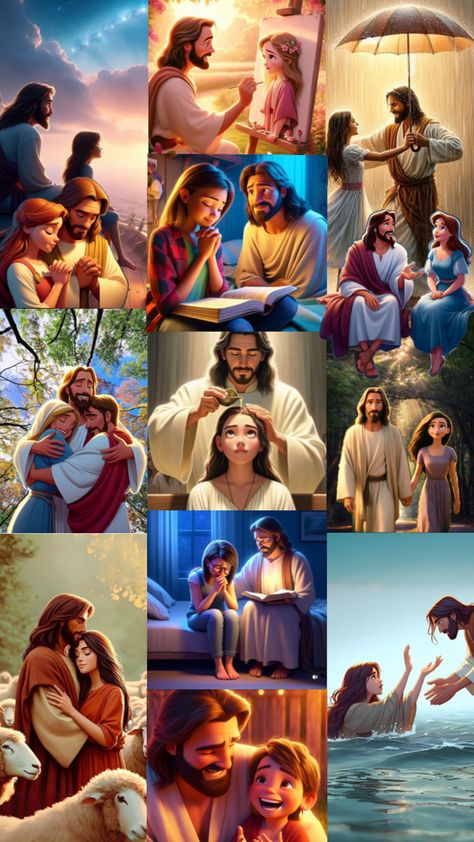 Thank you Lord Pictures Of Jesus, Jesus Smiling, Jesus Love Images, Jesus Cartoon, Gods Princess, Pictures Of Christ, Jesus Christ Artwork, Christian Images, Jesus Photo