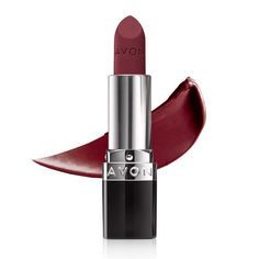 Mark Pout, Berry Makeup, Avon Lip, Shimmer Lipstick, Avon Lipstick, Lipstick Mark, Online Brochure, Bold Lipstick, Avon True