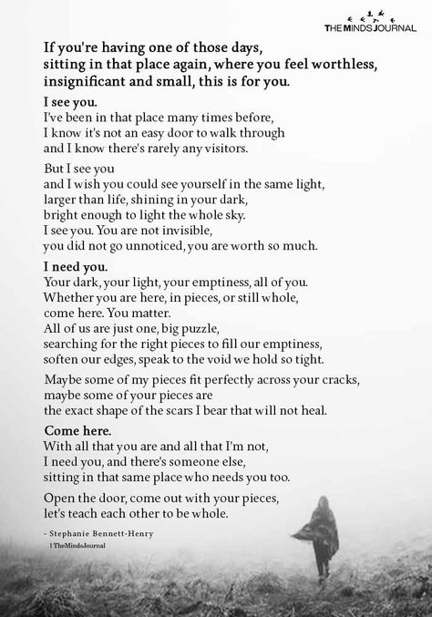 If you’re having one of those days, sitting in that place again, where you feel worthless, insignificant and small, this is for you. I Feel Insignificant Quotes, Insignificant Quotes Feeling, One Of Those Days Quotes, Made To Feel Insignificant, Off Days Quotes Feelings, Feeling Useless Quotes, Where Are You, Feeling Insignificant Quotes, How To Feel Loved