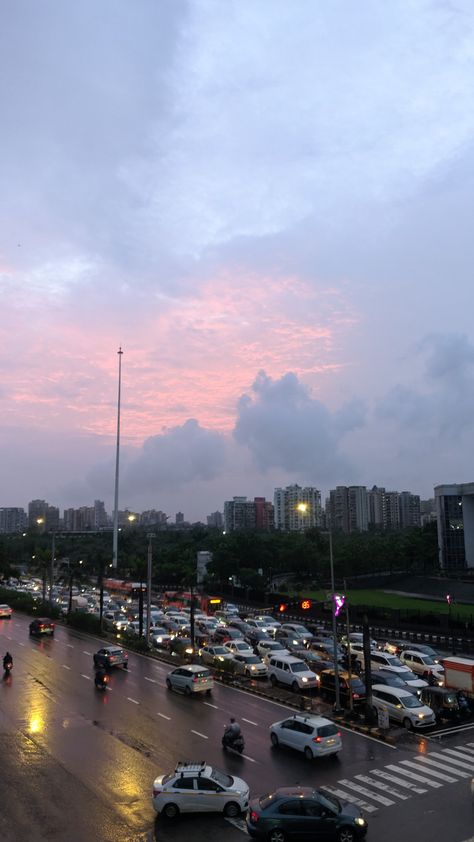 blue sky, pink sky, nerul, navi mumbai Navi Mumbai Aesthetic, Navi Mumbai Snapchat, Mumbai Snap, Aesthetic Outfits Plus Size, Jumma Mubarak Beautiful Images, Storm Photography, Sky Pink, Navi Mumbai, Morning View