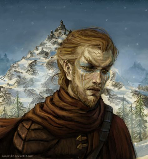 Altmer Art, Skyrim Bosmer, Skyrim Races, Sun Elves, Aldmeri Dominion, Snow Elves, Night Elves, Snow Elf, Wood Elves