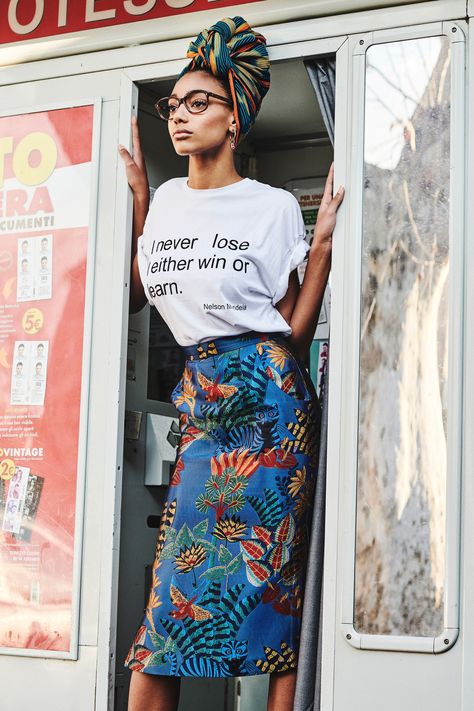 Colorful Skirt, Pre Fall Fashion, Afrikaanse Mode, Stella Jean, African Inspired Fashion, Mode Inspo, Vogue Fashion, Fashion 2020, Pre Fall