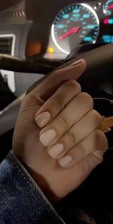 Neutral Nails On Natural Nails, Natural Color Manicure, Gel Mani Natural Nails, Nails For Nurses Natural, Short Nuteral Nails, Natural Nails Gel Manicure, Tan Short Nails, Short Natural Color Nails, Gel Nails Real Nails