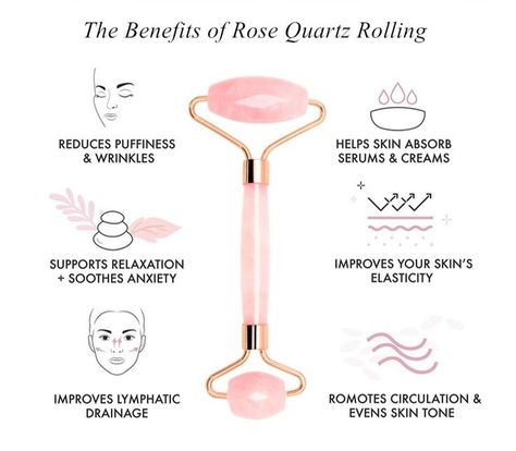 Facial Massage Tool for Natural Beauty Skin Care - Pink Face Roller Reduces Dark Eye Circles and Puffiness with 100% Authentic Quartz Crystal, by True Rose Beauty. #amazonaffiliate #ad #sponsored #skincare skin care product Crystal Face Roller, Benefits Of Rose Quartz, Rose Quartz Face Roller, Rose Quartz Roller, Quartz Roller, Roller For Face, Facial Massage Tool, Eye Roller, Dark Eye Circles