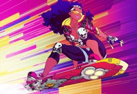 Arte Cyberpunk, Black Anime Characters, Poses References, Dope Art, Afro Art, Female Character Design, Character Design References, Sci Fi Art, Facebook Group