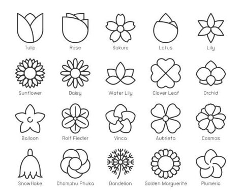 Flower Pictogram, Flower Icon Aesthetic, Mandala Inspiration, Pictogram Design, Sunflower Clipart, Quilling Work, Native Beading Patterns, Flower Drawings, Social Design