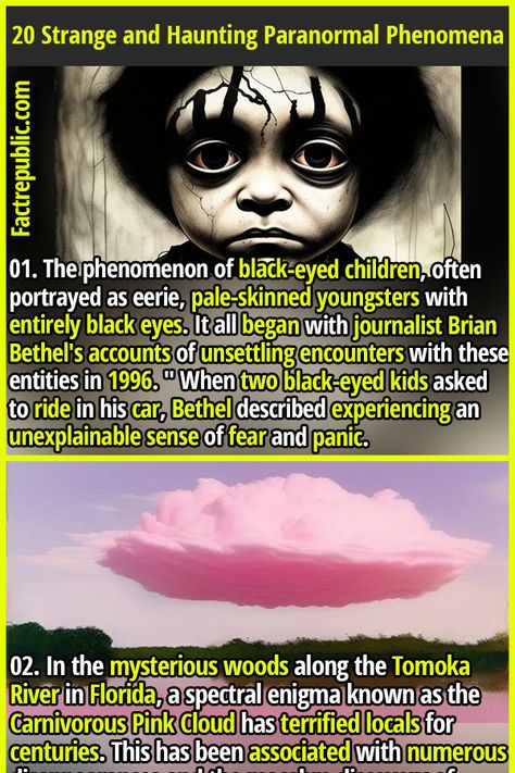 Paranormal Stories Real, Black Eyed Children, Weird True Stories, Black Eyed Kids, Paranormal Facts, Random Trivia, World History Facts, Creepy History, Eerie Art