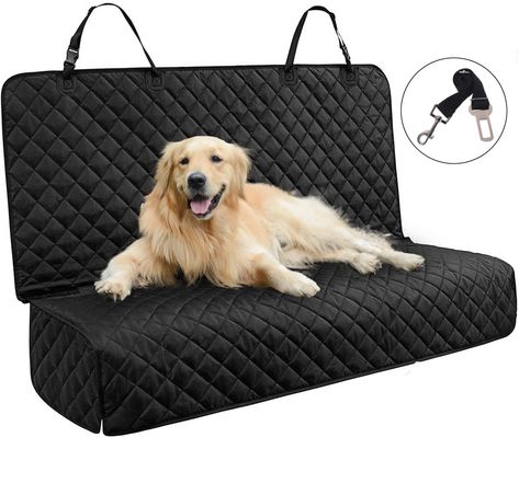 Dog Car Seat Covers Waterproof Bench Car Seat Cover Protector Nonslip Durable Soft Pet Back Seat Covers Suitable for Most Car Dog Hammock For Car, Dog Bench, Dog Hammock, Dog Seat Covers, Dog Cover, Vehicle Care, Bench Seat Covers, Dog Car Seat, Vehicle Decor