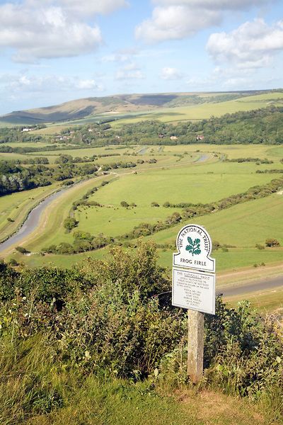 Shallow depth of field Frog Firle National Trust sign, High and Over, near Alfriston East Sussex National Trust Aesthetic, Exposure Triangle, British Landscape, Norfolk England, Sussex England, England And Scotland, Long Walks, National Trust, Depth Of Field