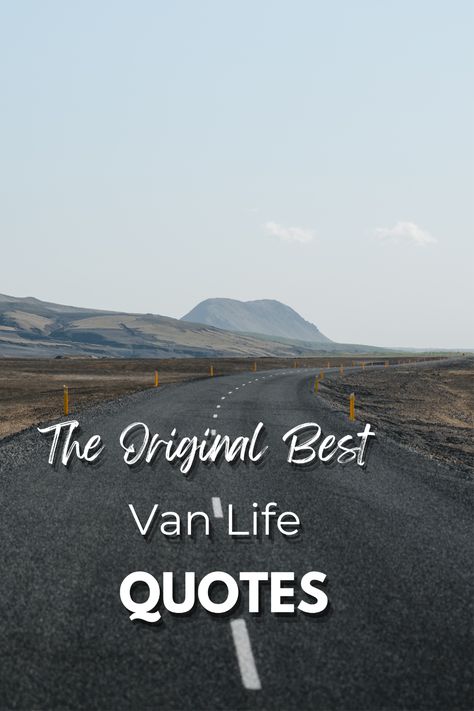 The best original van life quotes. Visit blog post for full collection of inspirational, motivational (and yes, some hilariously accurate) van life quotes. Vanlife Quotes Adventure, Campervan Quotes, Van Life Quotes, Rv Quotes, Spice Up Your Instagram, Van Life Blog, Life Captions, Dog Instagram, Experience Quotes