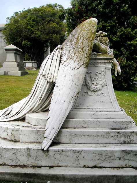 Lizzie Fox Angel carved by Antonia Berieri Cemetery Angels, Weeping Angel, Angel Statue, Angel Statues, Theodore Roosevelt, 수채화 그림, Rochester Ny, Angel Art, Sculptures & Statues