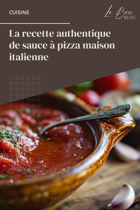 🍕 Réaliser une sauce à pizza authentique italienne, c'est capturer l'essence même de l'Italie dans votre cuisine. Avec des tomates mûres, du basilic frais, et de l'huile d'olive de qualité, chaque bouchée devient un voyage gustatif.   Les ingrédients comme l'ail, l'origan et le sel de mer jouent un rôle clé pour enrichir les saveurs, offrant une expérience culinaire mémorable. 🍅🌿👨‍🍳  #CuisineItalienne #PizzaMaison #Recettes #Tomates #Basilic #Gastronomie #CuisineDuMonde #SaucePizza #Italie Sauce Tomate, Chutney, Pizza, Sauce, Essence, Pizzas