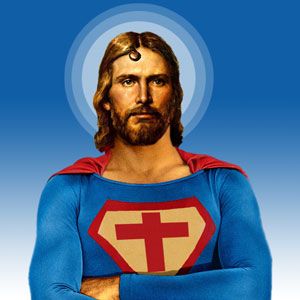 Jesus in the style of Superman. The equivalent to a modern Hero much like Jesus. Superman Images, Jesus Meme, Jesus Memes, Bible Humor, Jesus Funny, Best Superhero, Bible Motivation, Jesus Images, Christian Memes