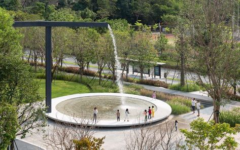 Felix Candela, Water Playground, Australian Garden, Tainan, Water Ripples, Urban Oasis, Water Element, Urban Setting, Urban Spaces