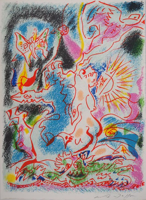 Andre Masson, Postmodern Art, Signed Artwork, Collage Art Mixed Media, Modern Art Paintings, Drawing Projects, Graphic Artist, Psych, Modern Art Abstract