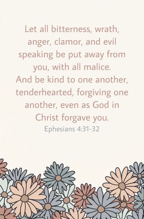 Bible Verse For Frustration, Bible Verses For Anger And Frustration, Verses For Anger, Bible Verses For Anger, Ephesians 4 31 32, Prayer Journaling, Christian Pins, Gods Word, Forgiving Yourself