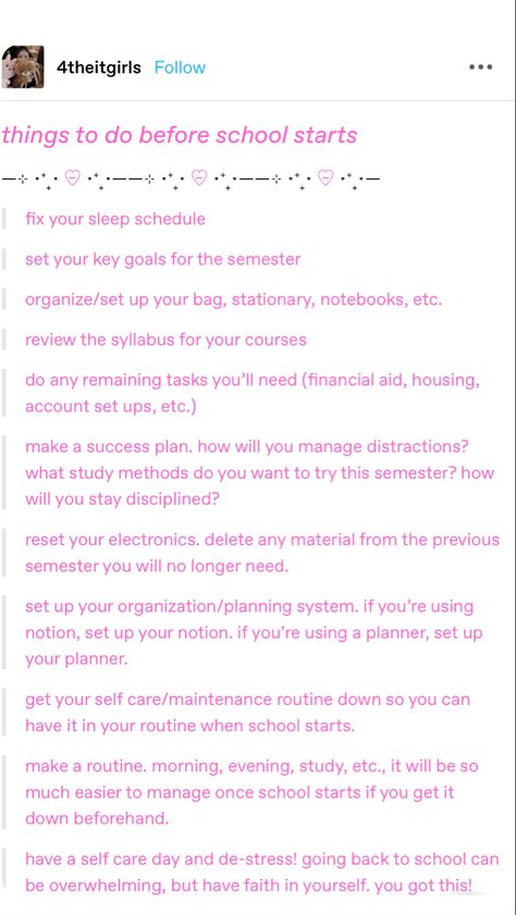 How To Prep For Back To School, School Starting Tomorrow, Things To Get Done Before School Starts, Things To Do A Week Before School, How To Mentally Prepare For School, What To Do 2 Weeks Before School, Things To Do The Week Before School, Back To School College Aesthetic, What To Do The Week Before School Starts