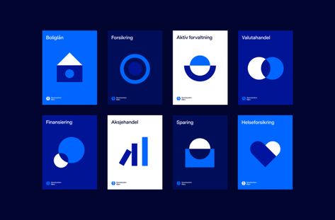 Sparebanken Møre - Scandinavian Design Group Ibm Design, Blue Branding, Brand Architecture, Bold Logo, Design System, Brand Strategy, Identity Design, Social Media Design, Motion Design