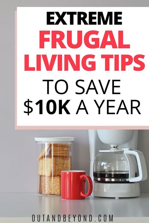 How to effortlessly save $10K a year with these frugal living tips. Frugal living tips 2022. Frugal living tips uk. Frugal living tips extreme. Frugal living tips life hacks. Frugal living tips with kids. Frugal living tips budget recipes. Save 10000 In A Year, 10000 In A Year, Saving Money For Christmas, Extreme Frugality, Grocery Savings Tips, Frugal Habits, Budget Challenge, Saving Money Frugal Living, Money Saving Methods