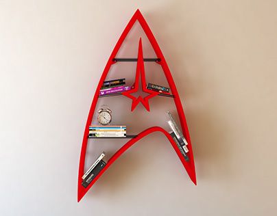 Check out new work on my @Behance portfolio: "Star Trek iron, shelf, design, bookshelf" http://be.net/gallery/75052539/Star-Trek-iron-shelf-design-bookshelf Star Trek Decorations, Star Trek Decor, Geeky Decor, Design Bookshelf, Trek Ideas, Star Trek Gifts, Brothers Room, Nerd Crafts, Industrial Design Furniture