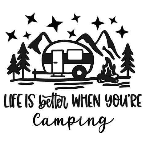 Campfire Svg, Camper Svg, Svg Camping, Camping Svg, Funny Camping, Camp Life, Camping Humor, Tour Posters, Small Business Ideas