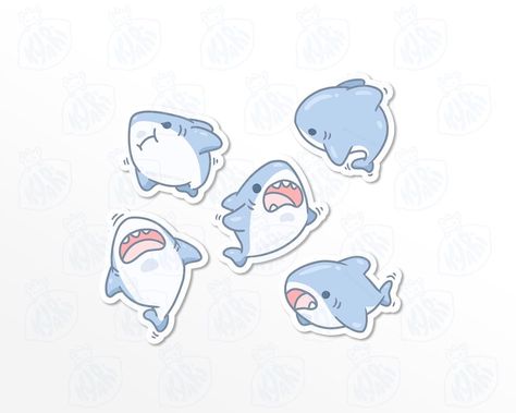 Baby Shark stickers and decals - perfect for any nursery or kid's room! #babyshark #shark #stickers . #Baby_Shark_Stickers #Shark_Stickers #Shark_Illustration #Shark_Drawing Baby Shark Stickers, Shark Stickers, Shark Species, Shark Illustration, Finance Accounting, Iphone Stickers, Sticker Chart, Business Website Design, Cute Shark