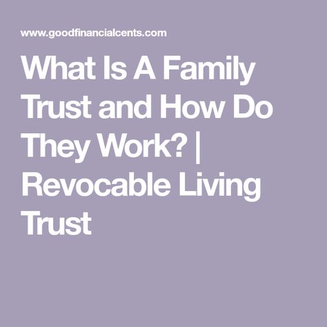 Revocable Living Trust Forms, Living Trust Forms, Irrevocable Trust, What Is A Family, Medical Power Of Attorney, Social Security Benefits Retirement, Setting Up A Trust, Family Emergency Binder, Revocable Trust