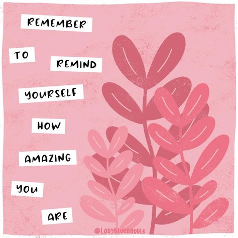 You are pretty amazing.💗 . A little reminder for the end of your week. You are amazing. Don’t let yourself forget that.😘 . #youareamazing #youreamazing #youarealreadyamazing #keepbeingyou #beyou #beyourself #ladybluebottle You're Amazing, Blue Bottle, You Are Amazing, A Blessing, Original Designs, Affirmations, Let It Be, Quotes, Instagram