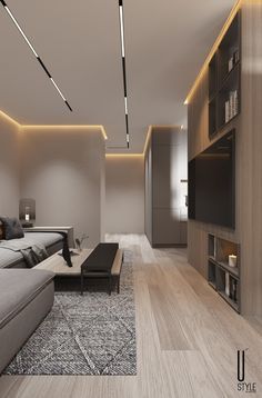 UI054 on Behance Celling Design Living Room, Living Room Design Layout, Ruang Tv, Modular Bathrooms, House Interior Decor Ideas, Home Lighting Design, Ceiling Design Living Room, Lighting Design Interior, False Ceiling Design