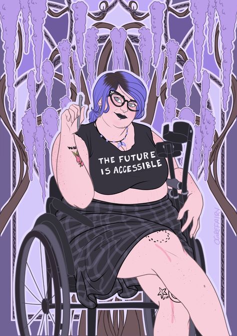 The Art of Disability Culture — Ruth's Table Disabled Art, Cripple Punk, Disabled Artists, Invisible Disabilities, Beauty Drawings, Disabled People, Mobility Aids, Artwork Images, Body Positive