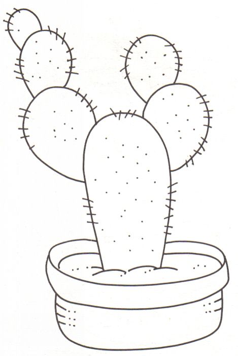 Menta Más Chocolate - RECURSOS y ACTIVIDADES PARA EDUCACIÓN INFANTIL: Dibujos para colorear de CACTUS Diy Office Organization, Cactus Drawing, Cactus Diy, Cactus Painting, Diy Office, Watercolor Cactus, Cactus Art, 자수 디자인, Applique Patterns