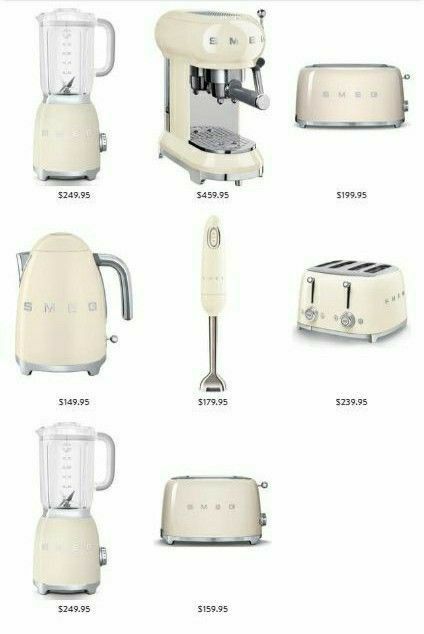 Smeg Kitchen, Kitchen Essentials List, Desain Pantry, House Organisation, Toasters, Cute Kitchen, Dream Apartment, Dream House Decor, Kitchen Items