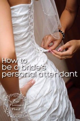 As a wedding personal attendant you will be working hard, but you will be much appreciated by the bride as you assist in making her day easier. Personal Attendant Duties, Wedding Personal Attendant, Bridal Attendant, Personal Attendant, Wedding Assistant, Wedding Day Checklist, Elegant Wedding Themes, Wedding Organizer Planner, Personal Assistant