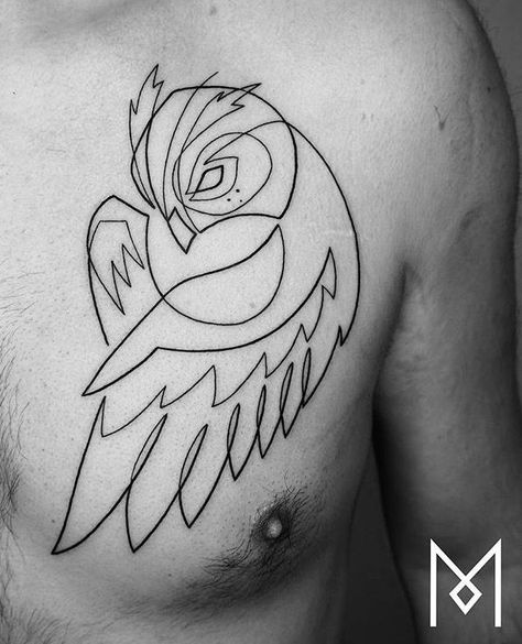 4122cb13c7a474c1976c9706ae36521d One Line Owl Tattoo, Moganji Tattoo, Owl Line Tattoo, Line Owl Tattoo, Simple Owl Tattoo Design, Mo Ganji Tattoo, Abstract Owl Tattoo, Simple Owl Tattoo, Geometric Owl Tattoo