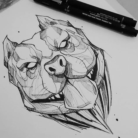 Pit Bull Drawing, Dog Ear Tattoo, Pitbull Drawing, Shen Long Tattoo, Pitbull Dog Puppy, Big Dogs Breeds, Biggest Dog In The World, Puppies Pitbull, Hunter Tattoo