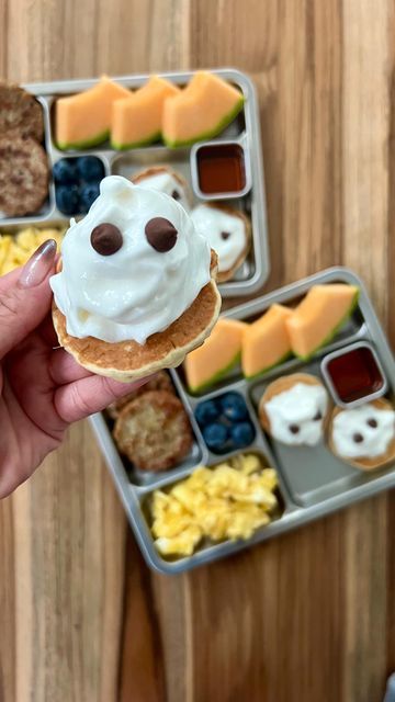 Winny Hayes on Instagram: "👻 Rover plates are from @planetbox #breakfast #pancakes" Winny Hayes, Kids Routine, Planet Box, Breakfast Pancakes, Baby Ideas, Waffles, Pancakes, Lunch Box, Yummy Food