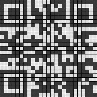 QR Code perler bead pattern Perler Bead Qr Code, Qr Code Perler Beads, Pixel Art Qr Code, Something Just Like This, Kandi Ideas, Perler Ideas, Perler Art, Embroidery Bracelets, Diy Perler Bead Crafts