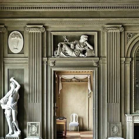 Modern Neoclassical Interior, Neo Classical Interiors, Neoclassical Interior Design, Modern Neoclassical, Neoclassical Furniture, Swedish Interiors, Neoclassical Design, Classical Interior, Neoclassical Interior